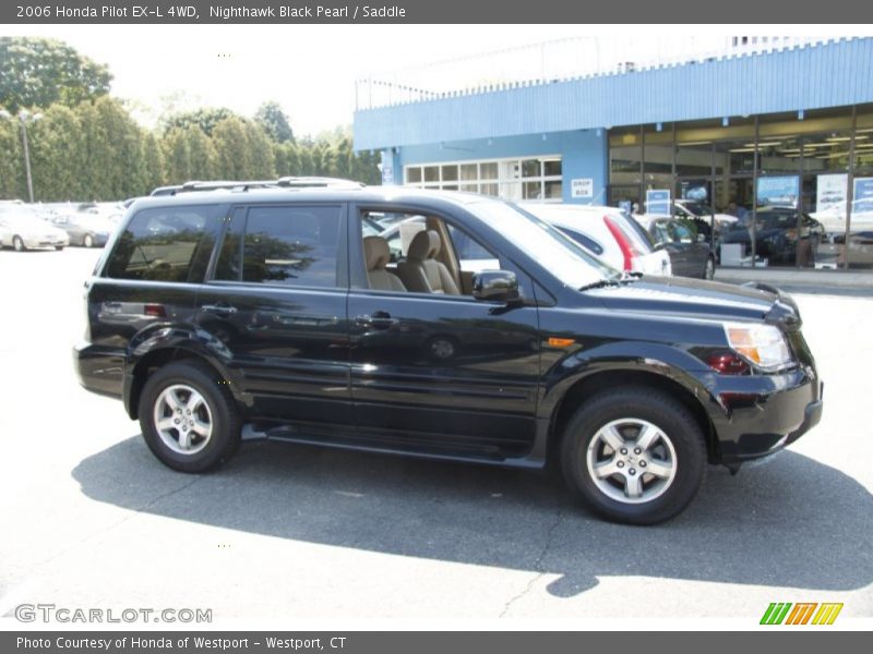 Nighthawk Black Pearl / Saddle 2006 Honda Pilot EX-L 4WD