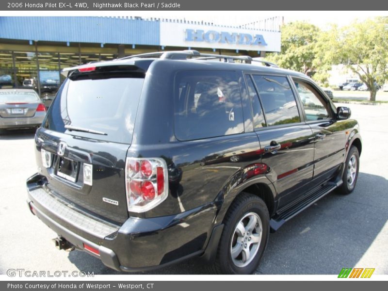 Nighthawk Black Pearl / Saddle 2006 Honda Pilot EX-L 4WD