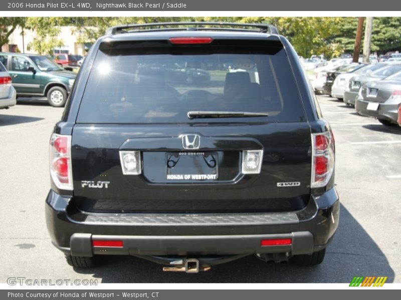 Nighthawk Black Pearl / Saddle 2006 Honda Pilot EX-L 4WD