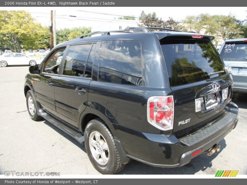 Nighthawk Black Pearl / Saddle 2006 Honda Pilot EX-L 4WD