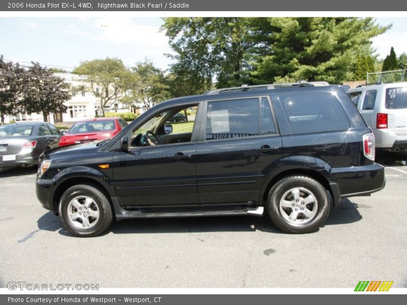 Nighthawk Black Pearl / Saddle 2006 Honda Pilot EX-L 4WD