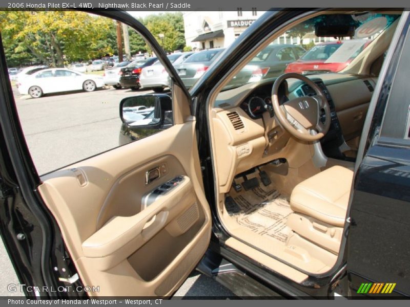 Nighthawk Black Pearl / Saddle 2006 Honda Pilot EX-L 4WD