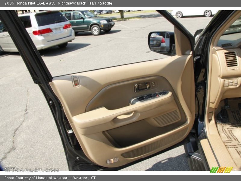 Nighthawk Black Pearl / Saddle 2006 Honda Pilot EX-L 4WD