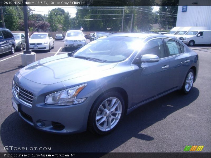 Ocean Gray / Charcoal 2010 Nissan Maxima 3.5 SV