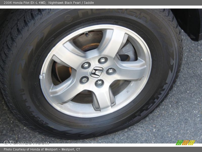 Nighthawk Black Pearl / Saddle 2006 Honda Pilot EX-L 4WD