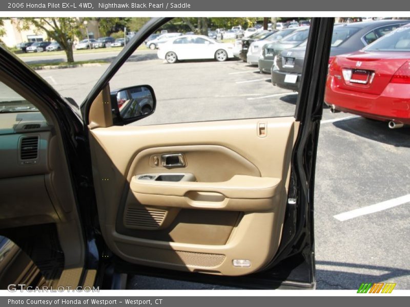 Nighthawk Black Pearl / Saddle 2006 Honda Pilot EX-L 4WD