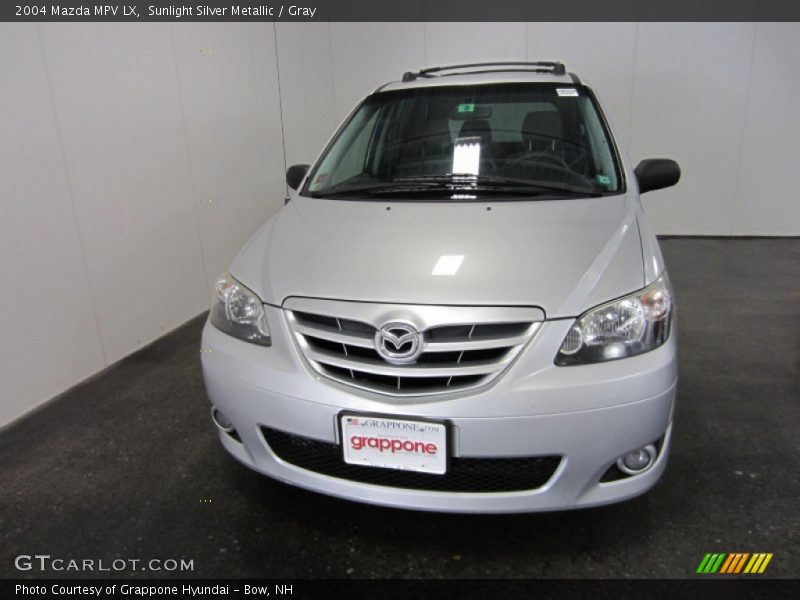 Sunlight Silver Metallic / Gray 2004 Mazda MPV LX