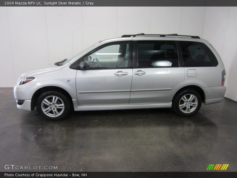 Sunlight Silver Metallic / Gray 2004 Mazda MPV LX