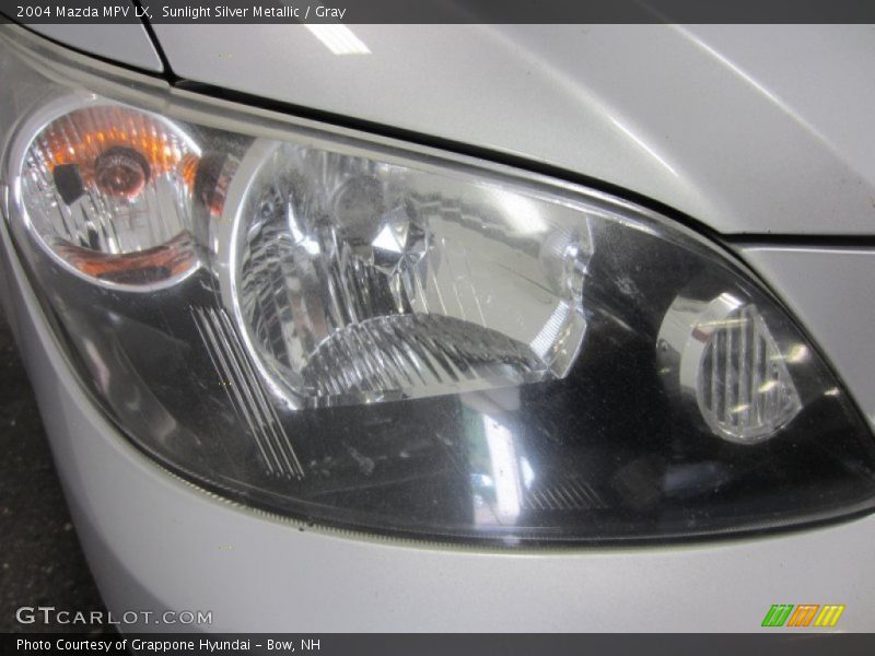 Sunlight Silver Metallic / Gray 2004 Mazda MPV LX