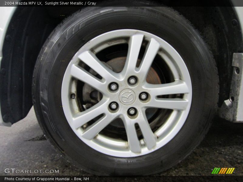 Sunlight Silver Metallic / Gray 2004 Mazda MPV LX
