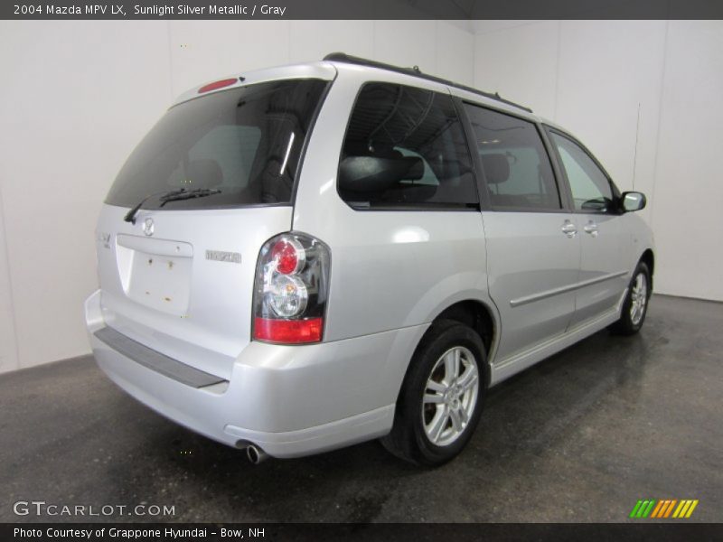 Sunlight Silver Metallic / Gray 2004 Mazda MPV LX