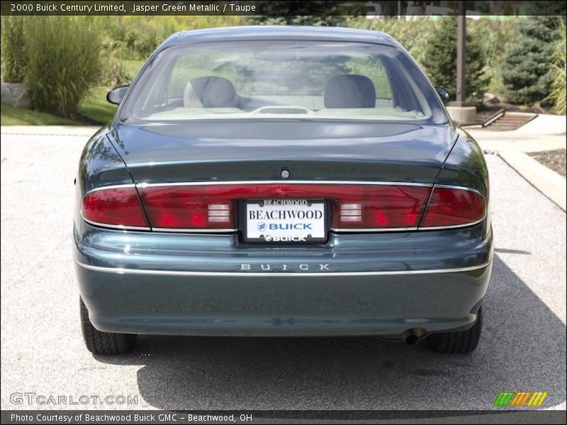 Jasper Green Metallic / Taupe 2000 Buick Century Limited