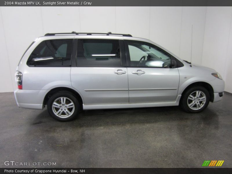 Sunlight Silver Metallic / Gray 2004 Mazda MPV LX