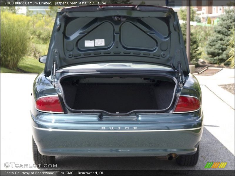 Jasper Green Metallic / Taupe 2000 Buick Century Limited