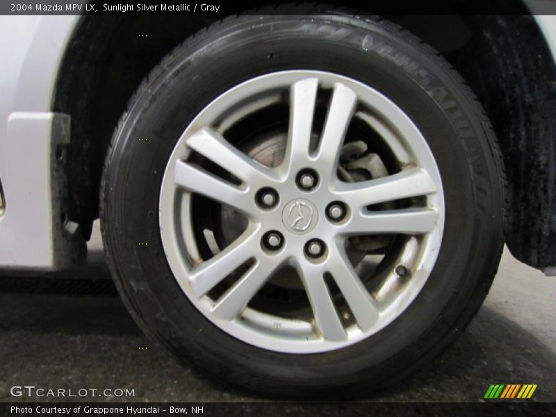 Sunlight Silver Metallic / Gray 2004 Mazda MPV LX