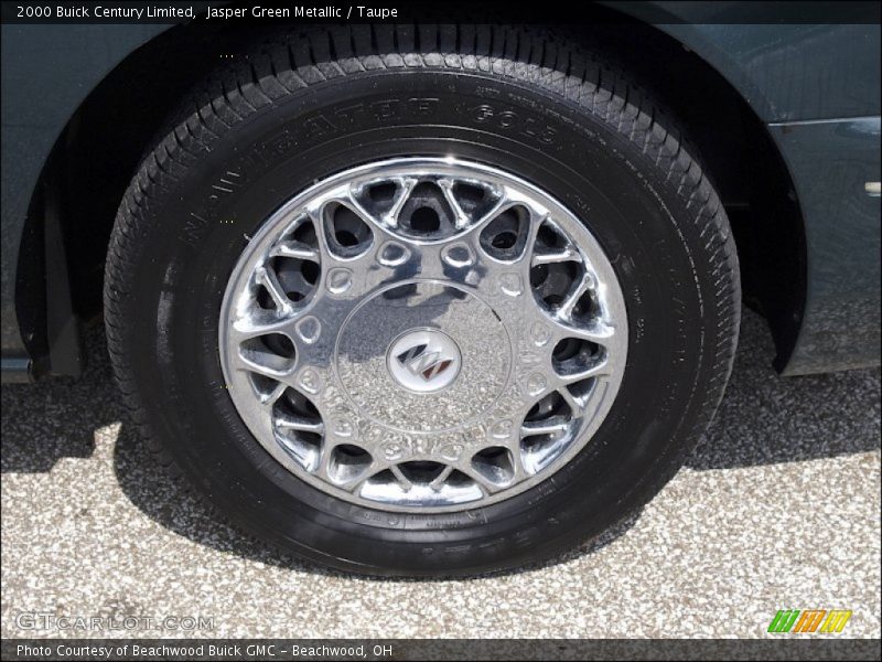 Jasper Green Metallic / Taupe 2000 Buick Century Limited