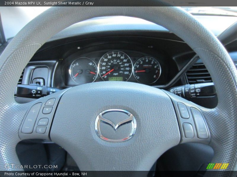 Sunlight Silver Metallic / Gray 2004 Mazda MPV LX