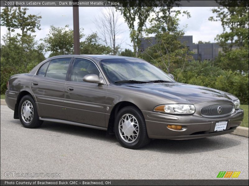 Dark Bronzemist Metallic / Taupe 2003 Buick LeSabre Custom
