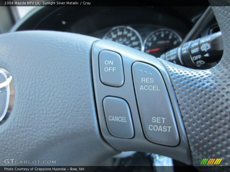 Sunlight Silver Metallic / Gray 2004 Mazda MPV LX