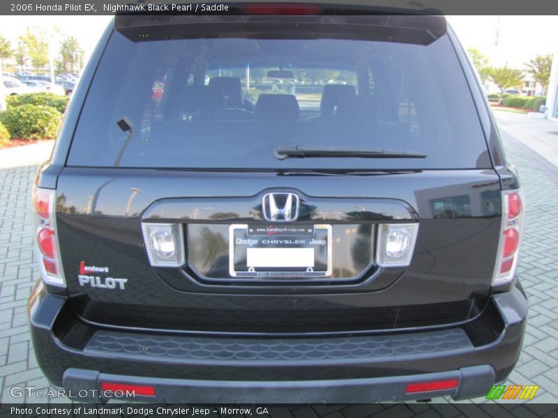 Nighthawk Black Pearl / Saddle 2006 Honda Pilot EX