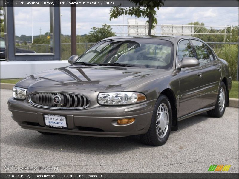 Dark Bronzemist Metallic / Taupe 2003 Buick LeSabre Custom