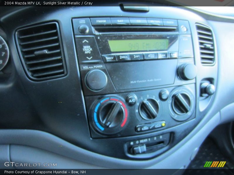 Sunlight Silver Metallic / Gray 2004 Mazda MPV LX