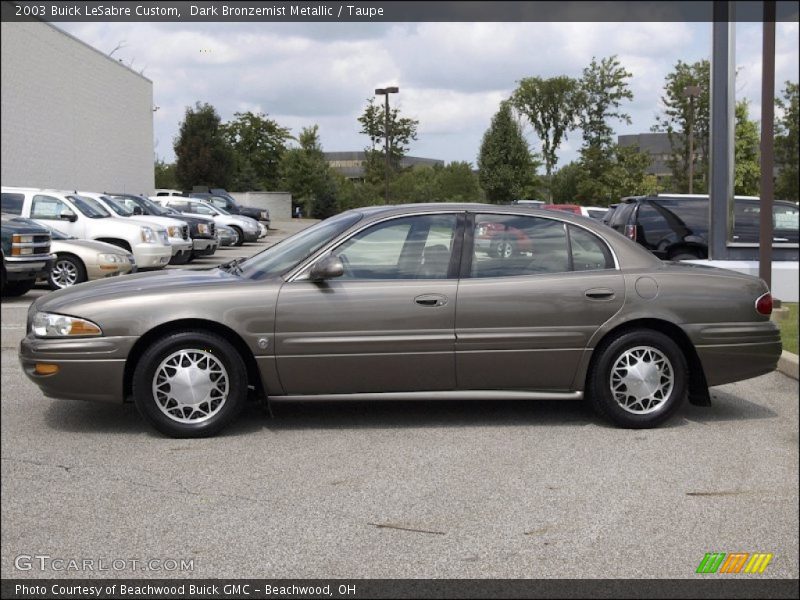 Dark Bronzemist Metallic / Taupe 2003 Buick LeSabre Custom