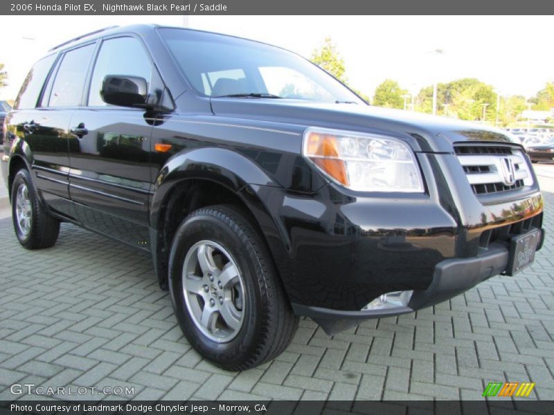 Nighthawk Black Pearl / Saddle 2006 Honda Pilot EX