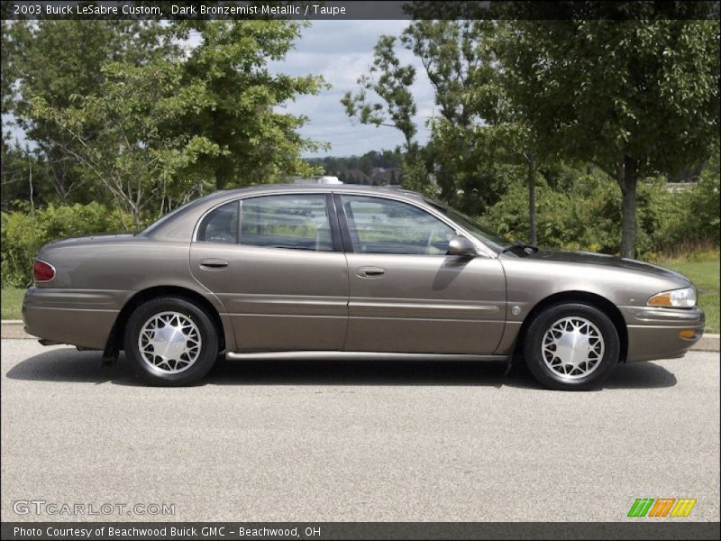 Dark Bronzemist Metallic / Taupe 2003 Buick LeSabre Custom