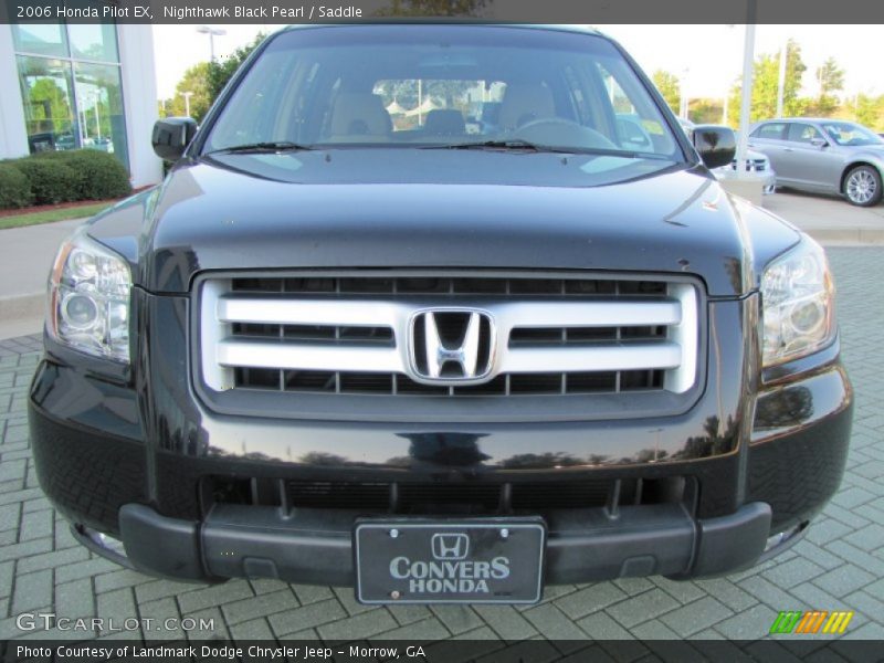 Nighthawk Black Pearl / Saddle 2006 Honda Pilot EX