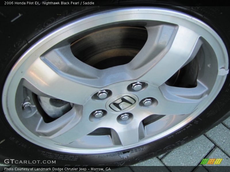 Nighthawk Black Pearl / Saddle 2006 Honda Pilot EX