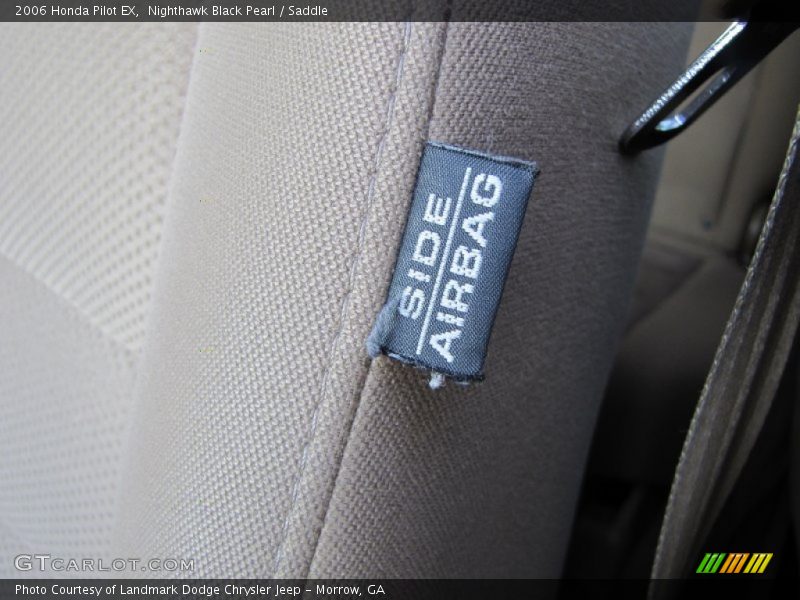 Nighthawk Black Pearl / Saddle 2006 Honda Pilot EX