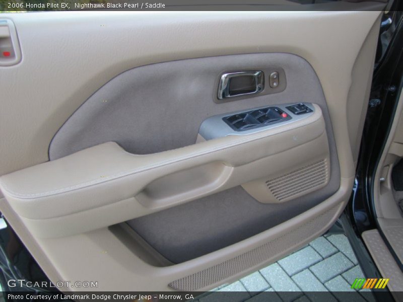 Nighthawk Black Pearl / Saddle 2006 Honda Pilot EX