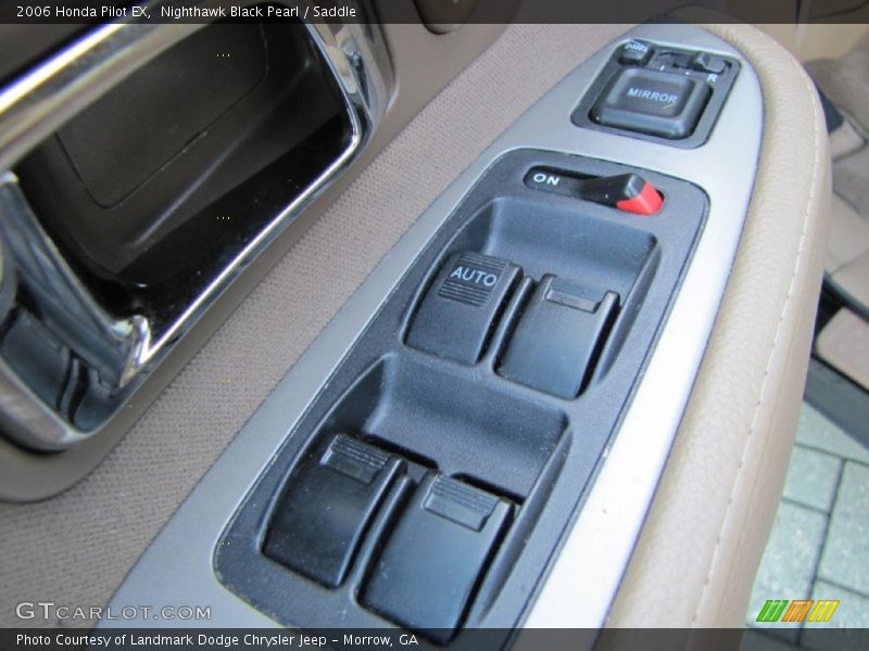 Nighthawk Black Pearl / Saddle 2006 Honda Pilot EX