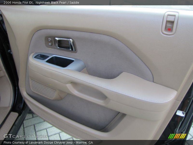 Nighthawk Black Pearl / Saddle 2006 Honda Pilot EX