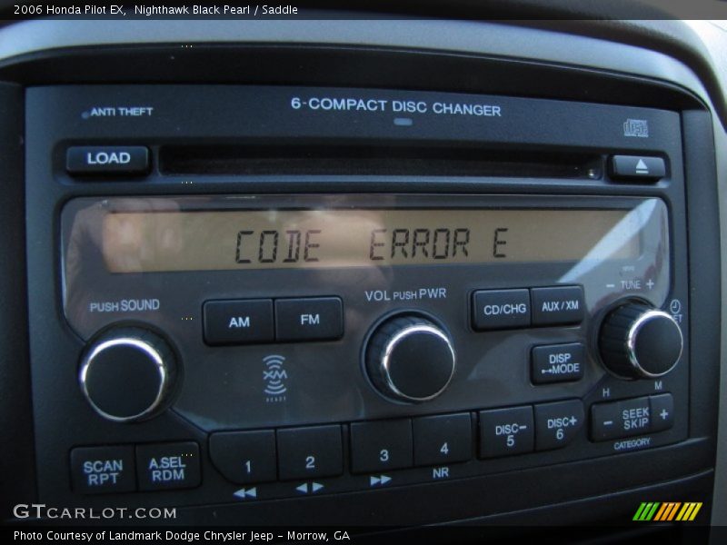 Nighthawk Black Pearl / Saddle 2006 Honda Pilot EX