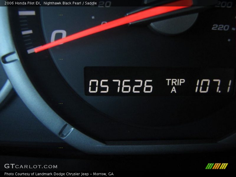 Nighthawk Black Pearl / Saddle 2006 Honda Pilot EX