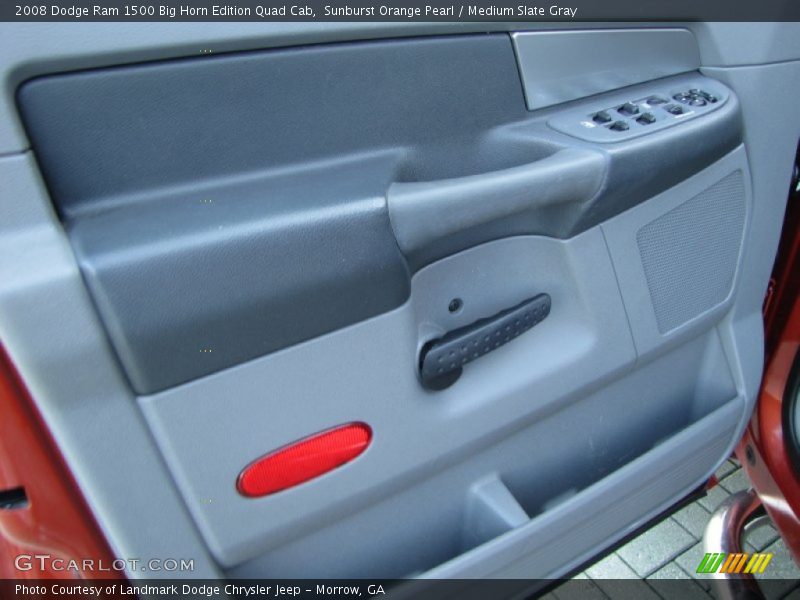 Door Panel of 2008 Ram 1500 Big Horn Edition Quad Cab