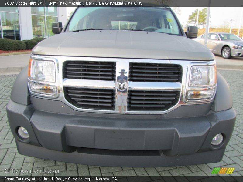 Light Khaki Metallic / Dark Slate Gray/Light Slate Gray 2007 Dodge Nitro SXT