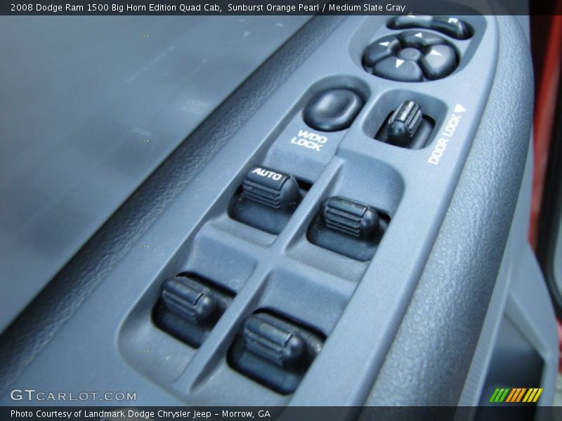 Controls of 2008 Ram 1500 Big Horn Edition Quad Cab