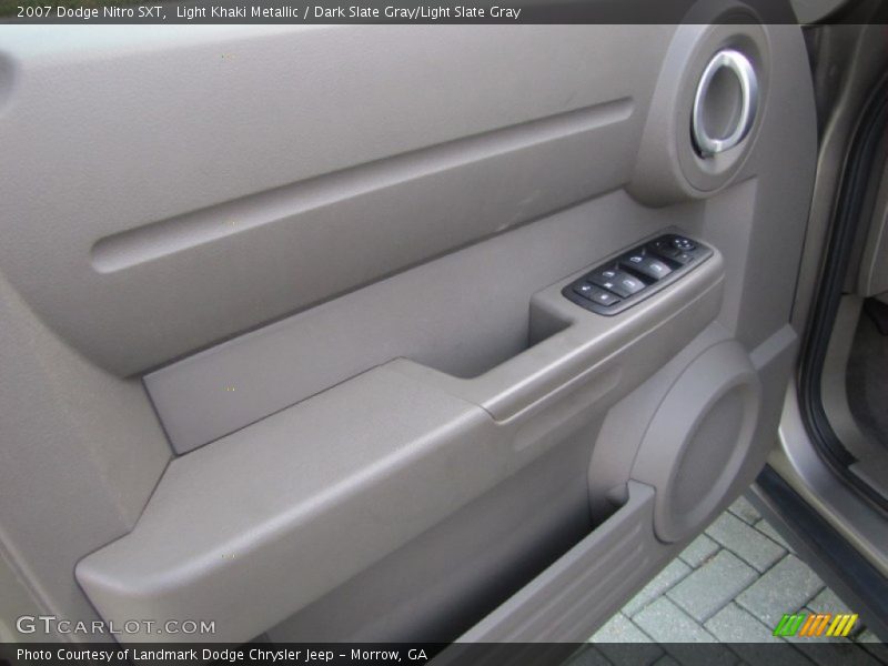 Light Khaki Metallic / Dark Slate Gray/Light Slate Gray 2007 Dodge Nitro SXT
