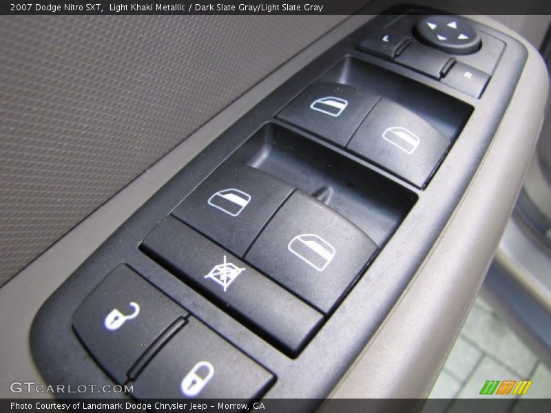 Light Khaki Metallic / Dark Slate Gray/Light Slate Gray 2007 Dodge Nitro SXT