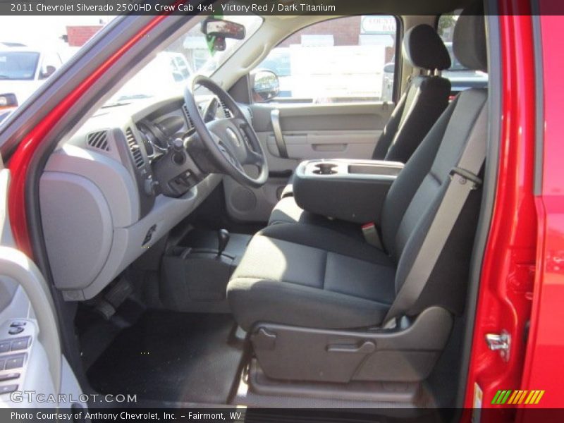  2011 Silverado 2500HD Crew Cab 4x4 Dark Titanium Interior
