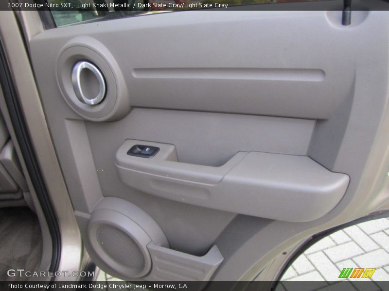 Light Khaki Metallic / Dark Slate Gray/Light Slate Gray 2007 Dodge Nitro SXT