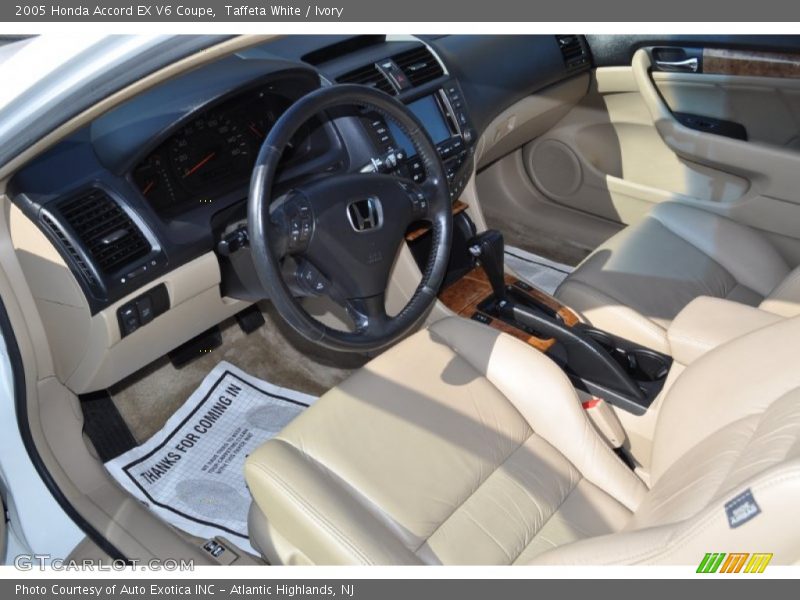 Taffeta White / Ivory 2005 Honda Accord EX V6 Coupe
