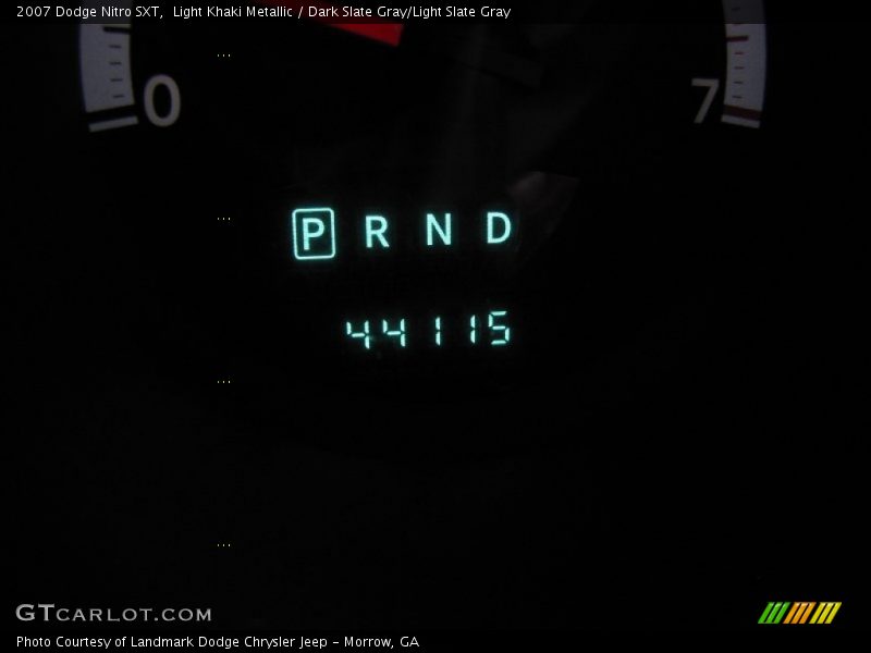 Light Khaki Metallic / Dark Slate Gray/Light Slate Gray 2007 Dodge Nitro SXT