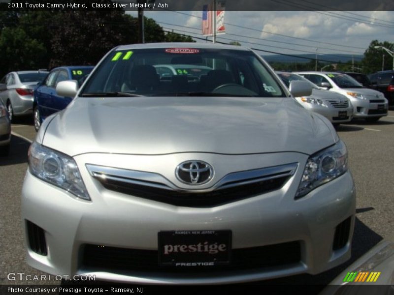 Classic Silver Metallic / Ash 2011 Toyota Camry Hybrid