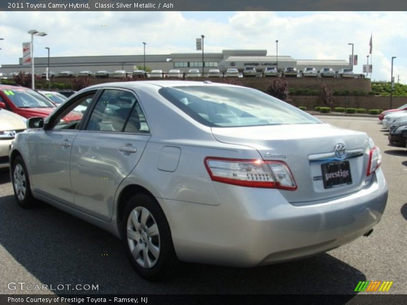 Classic Silver Metallic / Ash 2011 Toyota Camry Hybrid
