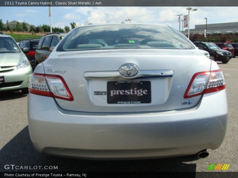 Classic Silver Metallic / Ash 2011 Toyota Camry Hybrid