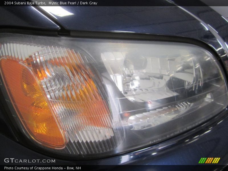 Mystic Blue Pearl / Dark Gray 2004 Subaru Baja Turbo